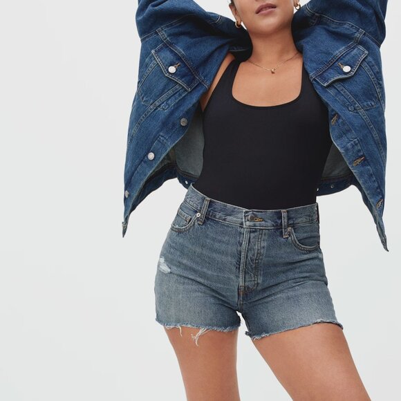 Everlane The Relaxed '90s Short in Deep Indigo NWOT - Picture 1 of 6